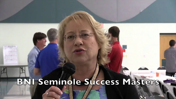 Cindy Durant BNI Seminole Success Masters Business...
