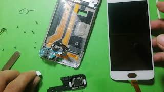 REPAIR AND REPLACE LCD AND HOME BUTTON ON OPPO F3.