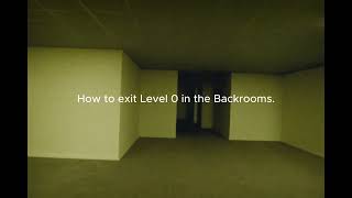How to exit Level 0 - Threshold