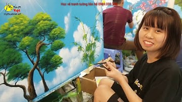 Nhật ký bài trần mây khóa k31, học vẽ tranh tại TT Mỹ thuật Việt