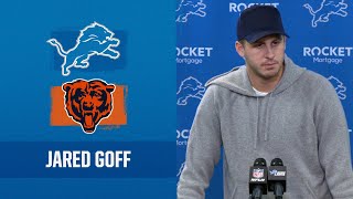 Jared Goff postgame media availability | 2023 Week 11: Lions vs. Bears