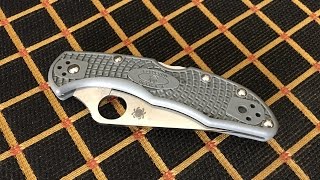Six Days of EDCing the Spyderco Delica Pocketknife: A KnifeSnob's Thoughts
