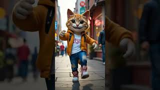Free AI Video Generator Cat Dance with Text to Video #shorts #AIVideoGenerator #TextToVideo#VideoAI