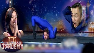 Ms Elastic's Contortion Superpower | The OGs of China's Got Talent! [ENG SUB] by China's Got Talent - 中国达人秀 6,726 views 7 months ago 3 minutes, 49 seconds