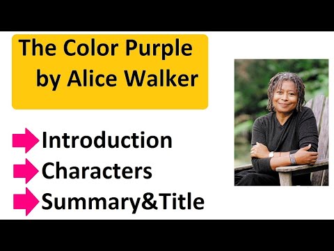 The Color Purple By Alice Walker Summary And Analysis