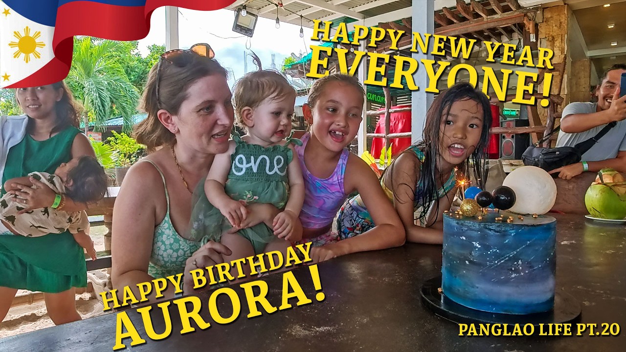 Aurora Turns 1! | British Family Celebrates Baby's First Birthday & New Year in the Philippines 🇵🇭