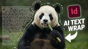 How to Apply Subject Aware Text Wrap in Adobe InDesign