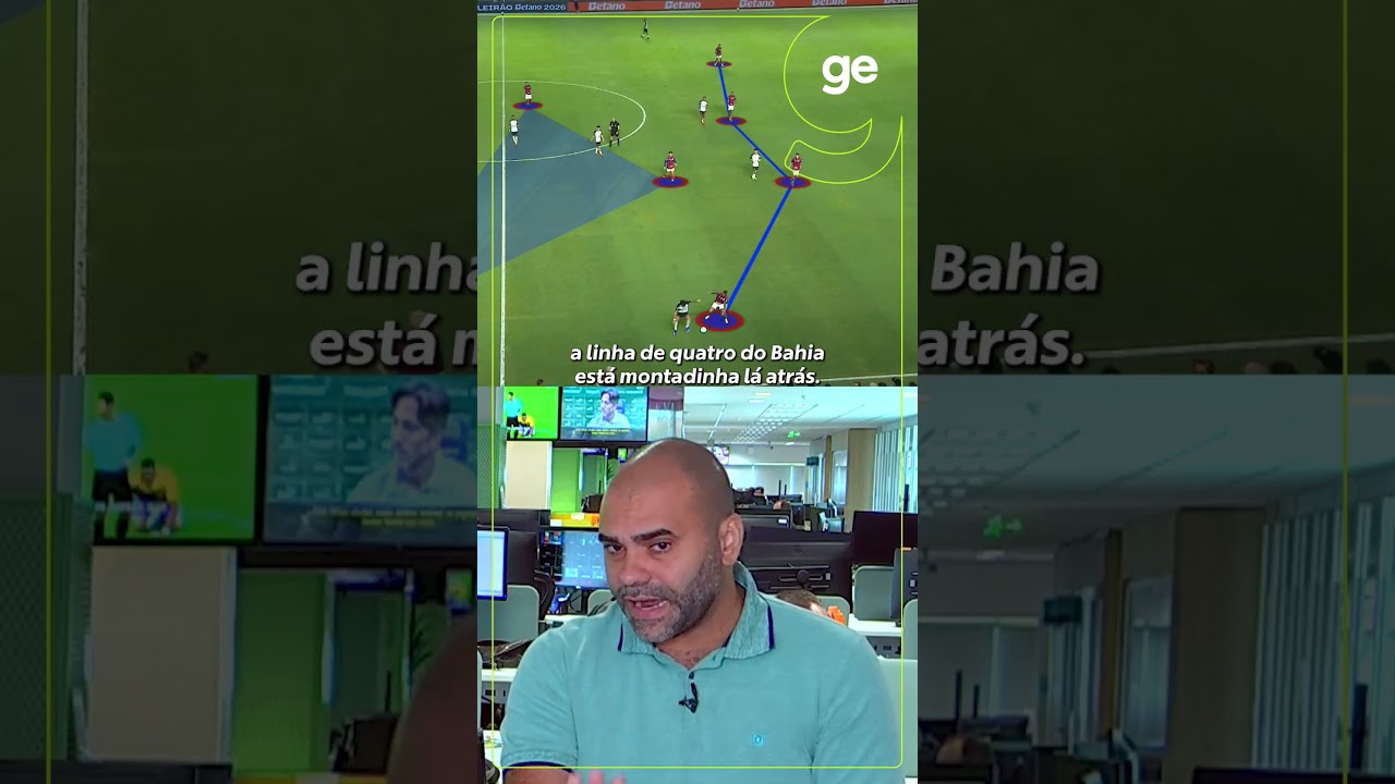 ANO NOVO, VIDA NOVA PARA O BAHIA | Análise Tática | #shorts | ge.globo