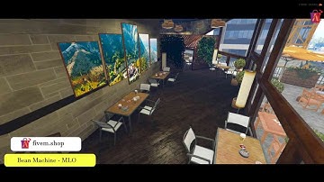 Fivem Bean Machine MLO | FiveM Coffee Shop MLO #fivem #coffee