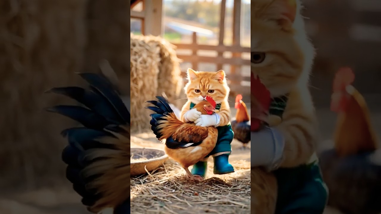 🌟See What Happens When A Cat Becomes A Chef – Watch Now! 🐱🍳 