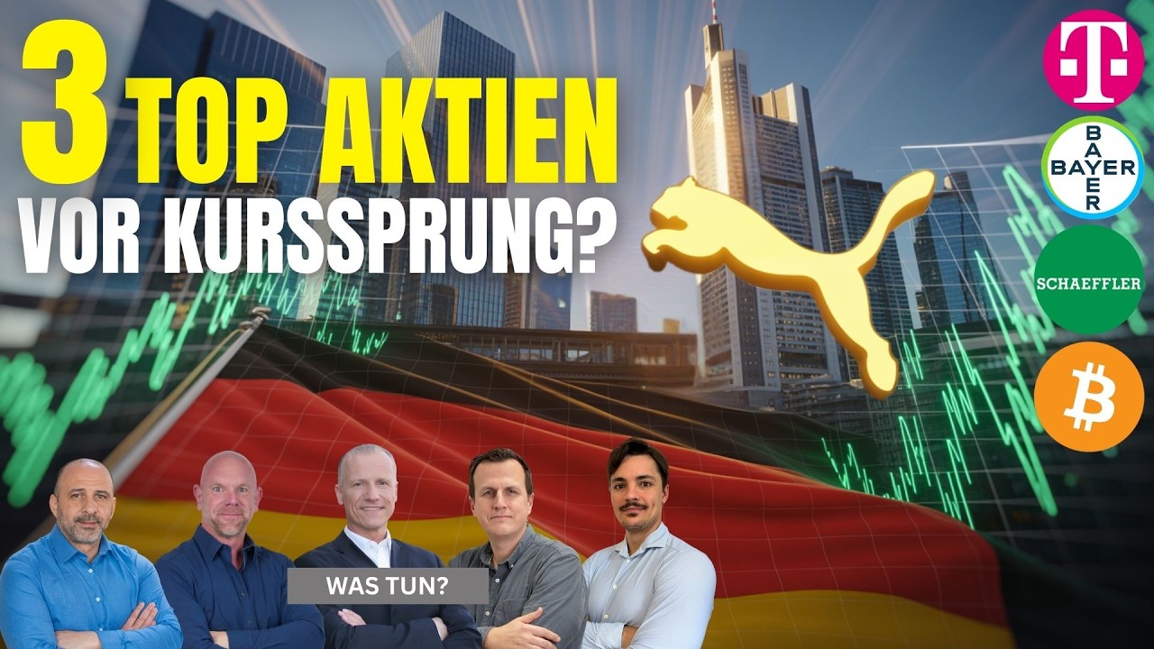 Bayer: Jetzt Gewinne sichern? | Deutsche Telekom | Schaeffler | Puma | Energiekontor | Bitcoin