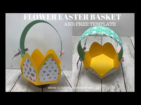 FREE PDF FLOWER BASKET TABLE FAVOR ~ WINNER ANNOUNCED!