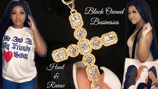 Small Black Owned Businesses Try On Haul + Review