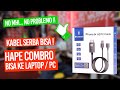 (Unboxing + Review) Kabel MHL Terbaik Super Serba Bisa, Mirroring Semua HP Ke Laptop / PC. Anjay !