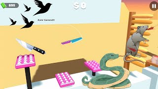 🔪❤️‍🔥Slice it all gameplay: An Asmr ! Satisfying and relaxing Asmr Slicing Game Slicing Perfect Game screenshot 4