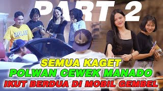 Part 2 || Semua Kaget!! Polwan Cewek Manado Ikut BERDUAAN DI MOBIL GEMBEL