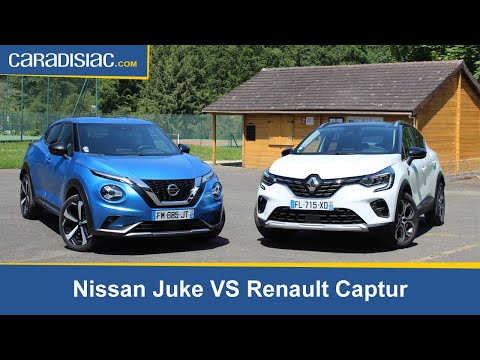Comparison - Nissan Juke VS Renault Captur: Pioneer versus benchmark