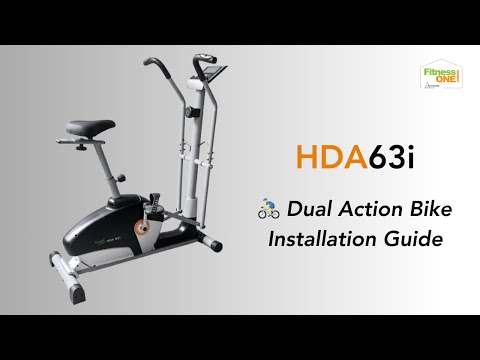 🚴‍♂️ Dual Action Bike HDA63i Installation Guide | Easy Setup Tutorial