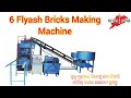 6 kavit flyash bricks making machine