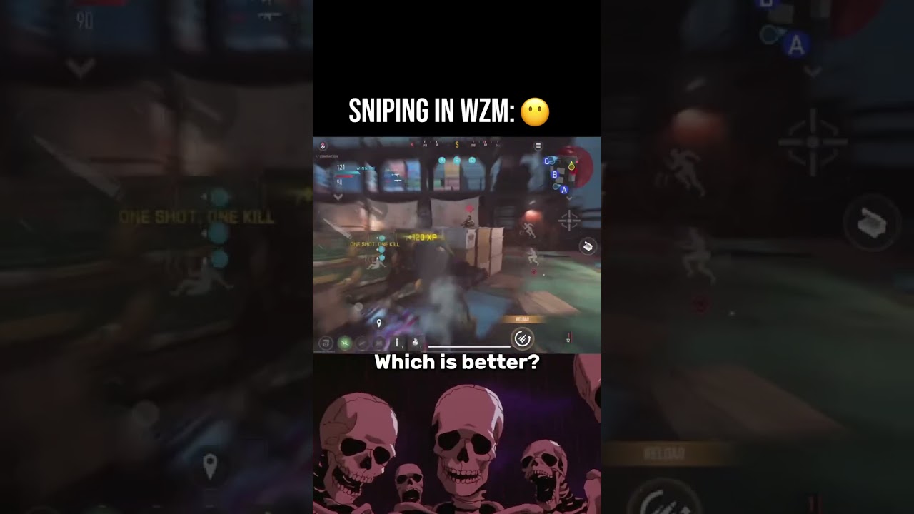 Aggressive Sniping In CODM vs Warzone Mobile (which is better?)
