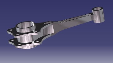 Master Rod for Radial Engine in Catia || Part Design