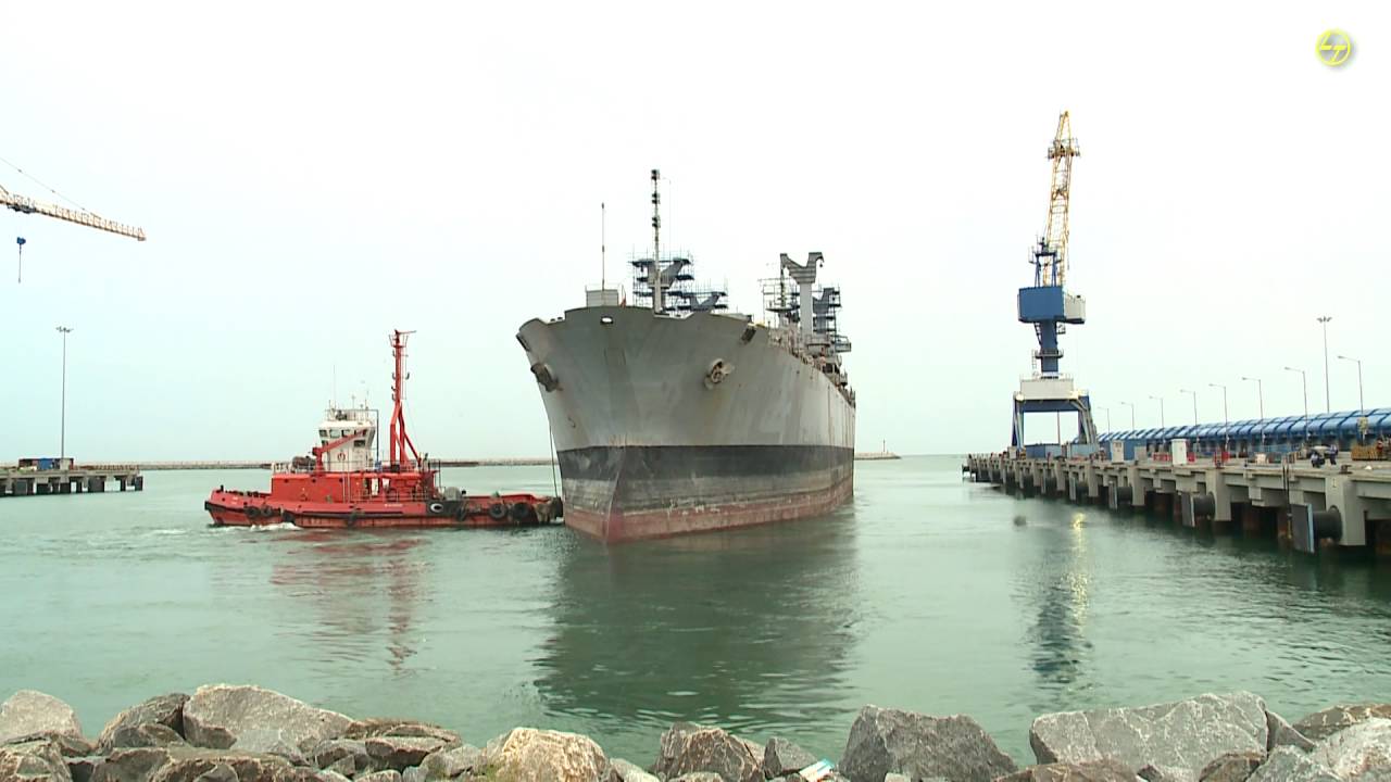 Shipyard and Shiplift video