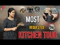 Most requested kitchen  tour with simple and easy tips anjithasworld 