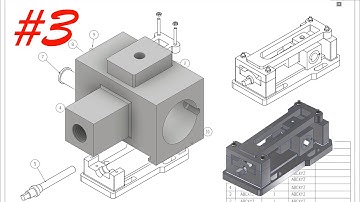 Học inventor cơ bản: Vẽ bộ căng đai bằng inventor - Part 3