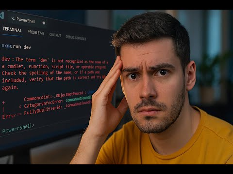 🚫 ليش أمر npm run dev ما بيشتغل عندك؟ الحل النهائي للمبتدئين في VS Code!