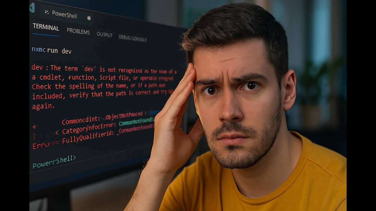 🚫 ليش أمر npm run dev ما بيشتغل عندك؟ الحل النهائي للمبتدئين في VS Code ...