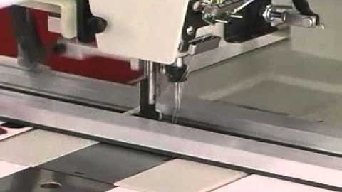 Automatic Placket Setting Workstation - Model 982 (Video)