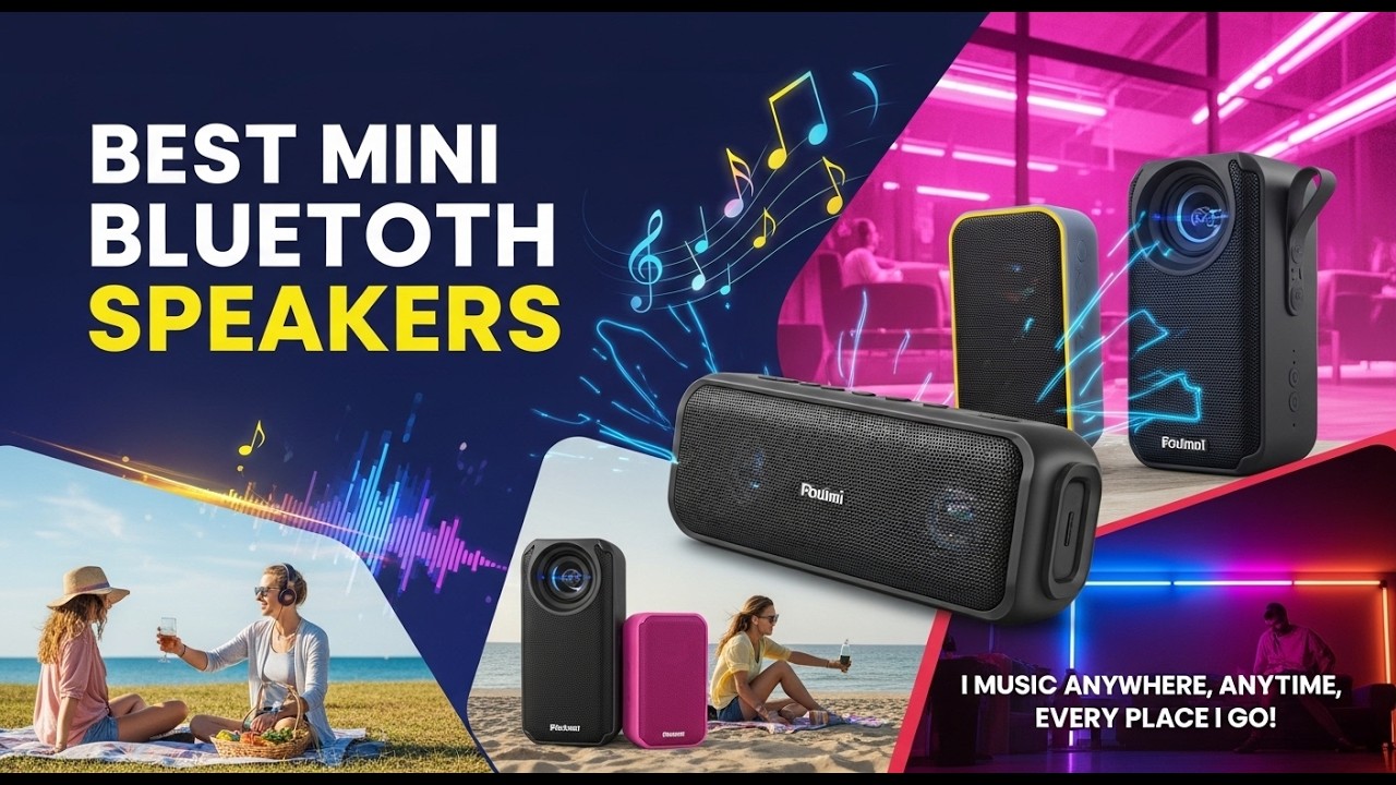 TOP 5 Best Mini Bluetooth Speakers 2026 | Mini Bluetooth Speakers For ...