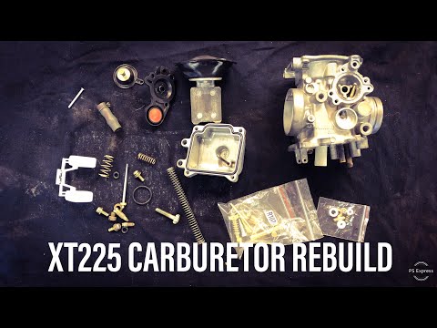 Yamaha XT225 Carburetor Rebuild