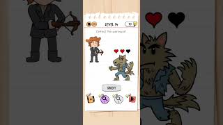 Defeat The Werewolf - Monster Hunter Joe - Brain Test 2 - Level 14