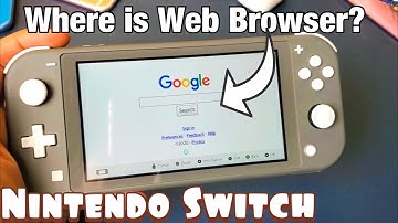Nintendo Switch: How to Surf the Internet? Where is Web Browser?
