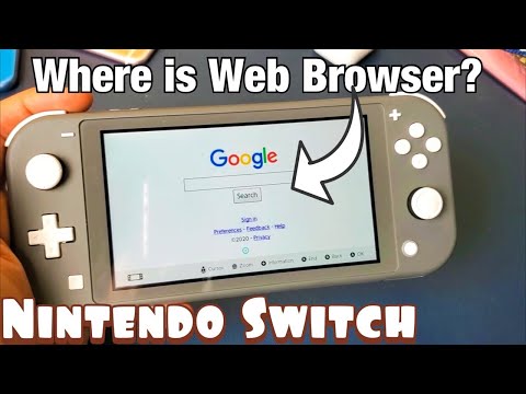 Nintendo Switch: How to Surf the Internet? Where is Web Browser?