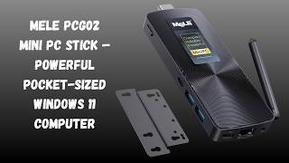 Tiny PC Stick with Windows 11 Pro! Intel N100, 8GB RAM, 256GB Storage Review | MeLE