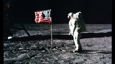 Historic Apollo 11 Moonwalk Footage