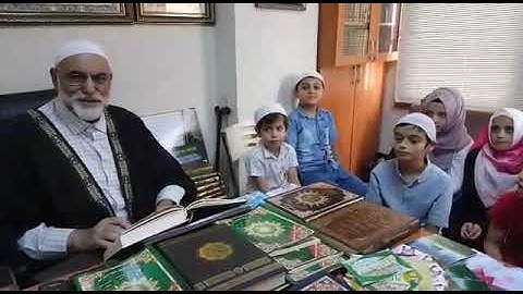 الحفاظ الصغار من أكاديمية القرآن الكريم والحديث الشريف في بورصة في نهاية الدورة الصيفية 16/8/2018