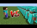 HEROBRINE VS 1000$ PRO ORDU - Minecraft