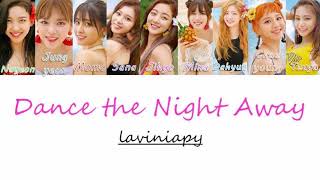 Twice - Dance The Night Away Color Coded Lyrics Türkçe Çevirilaviniapy