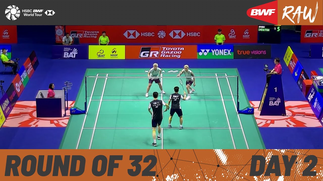 TOYOTA GAZOO RACING Thailand Open 2023 Day 2 Court 1 Round of 32