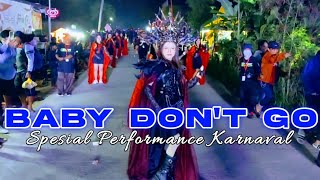 Karnaval Sumberagung Panggungrejo‼️DJ Baby Don't Go Feat Cepros Genk‼️