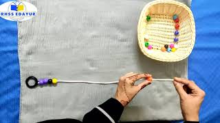 Threading Beads Activity