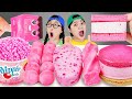 Pink Ice Cream Magnum DONA Mukbang