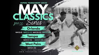 5/7/2022 Orlando, FL 7th Grade Academy Wings (White) vs. District Elite Basketball (Black)