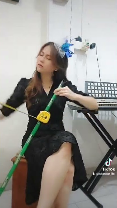 pertunjukan alat musik tradisional REBAB dari CHINA ... 😅🤣