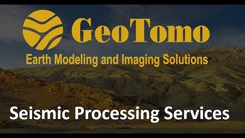 EAGE2020 GeoTomo Services