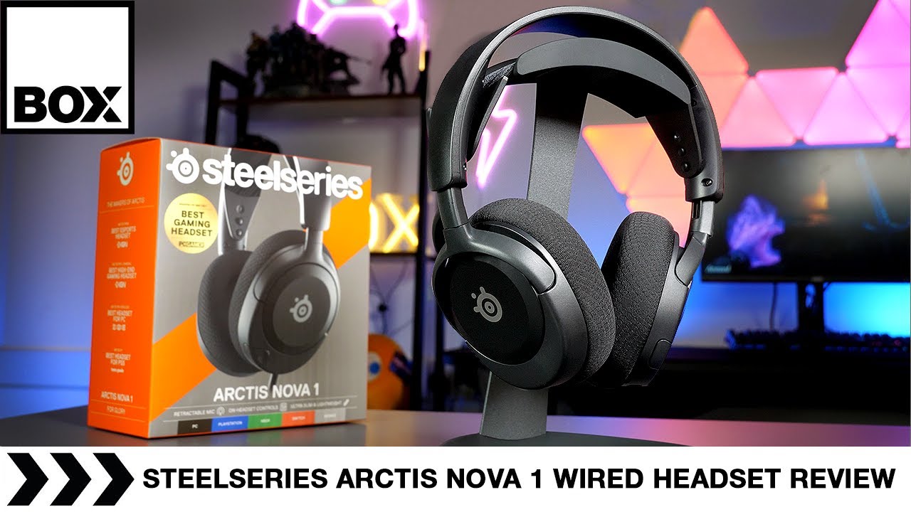 SteelSeries Arctis Nova 1 Wired Gaming Headset Review