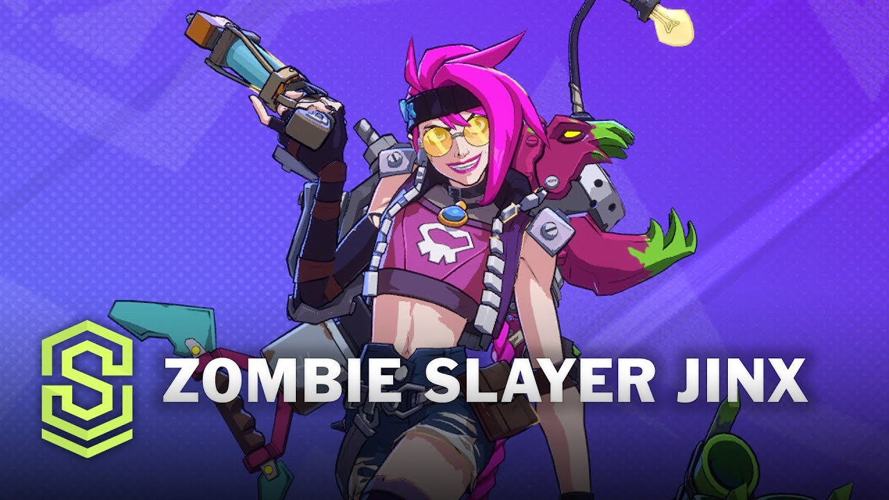 Zombie Slayer Jinx 2XKO Skin Spotlight